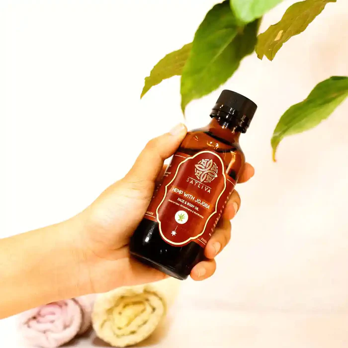 Satliva Hemp with Jojoba Body Oil - Image 2