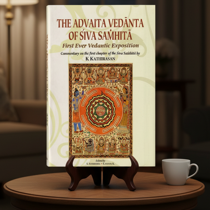 The Advaita Vedanta of Siva Samhita : First Ever Vedantic Exposition: Commentary on the first chapter of the Siva Samhita (hardcover)